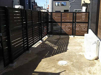 施工写真 人工芝 工事 無料相談見積もり