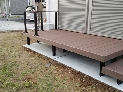 施工写真 人工芝