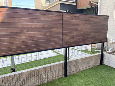 施工写真 人工芝